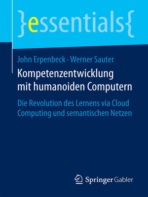 cover image of Kompetenzentwicklung mit humanoiden Computern